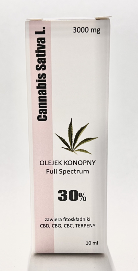 Olejek Cannabis Sativa L„Full Spectrum" 30 %