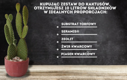 Zestaw do kaktusów i sukulentów